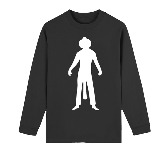 Crew Neck Drop Shoulder Long Sleeve Shirt